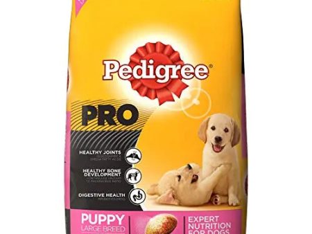 Pedigree PRO Expert Nutrition Large Breed Puppy (3-18 Months), Dry Dog Food, 10kg Pack Flavour : chicken For Sale