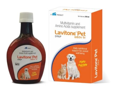 Lavitone Pet Syrup for Dogs& Cats -200 ml Discount