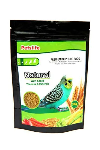 Petslife Natural Small Bird Food - Love Birds (200g) on Sale