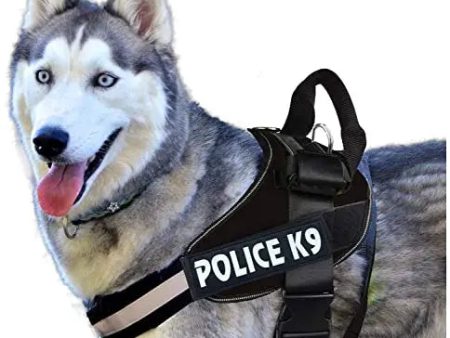 Adidog K9 Police Dog Vest (Large -28-34 Inch Girth, colour may vary) For Cheap