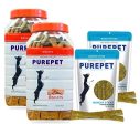 Purepet Treat Combo Offer - Chicken Flavor Biscuit Jar (2 x 455g) + Munchy Sticks, Chicken Flavor (2 x 400g) - Pack of 4 For Cheap