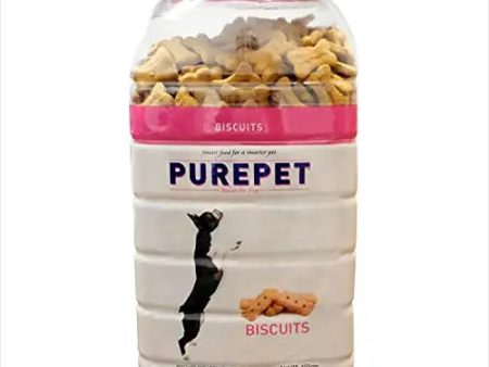 Purepet Mutton Flavour, Real Chicken Biscuit, Dog Treats- Jar, 1KG For Cheap