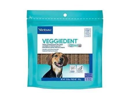 Virbac Veggiedent Oral Hygiene small Dog Chew, 350 g Sale