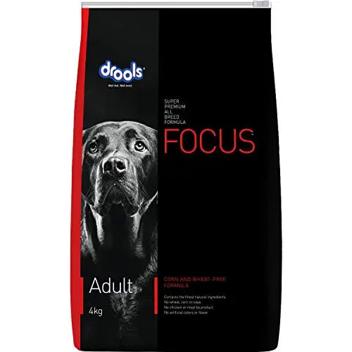 Drools Focus Adult Dog Food- 4kg on Sale