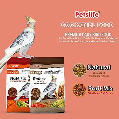 Petslife Natural Small Bird Food - Love Birds (200g) on Sale