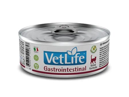 Farmina Vet Life Gastrointestinal Feline Formula Cat Wet Food, 85 gm pack of 6 Cheap