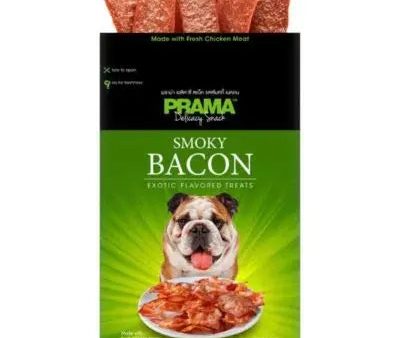 Prama Smoky Bacon Dog Treats, 70gm For Discount