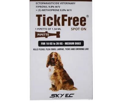 Sky Ec Tick Free Spot on | Dogs 10 - 20 KG | 1.34 ML For Sale