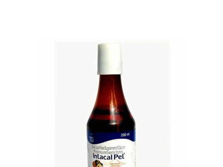 Intas Intacal pet calcium syrup 200ml pack of 2 Online Sale