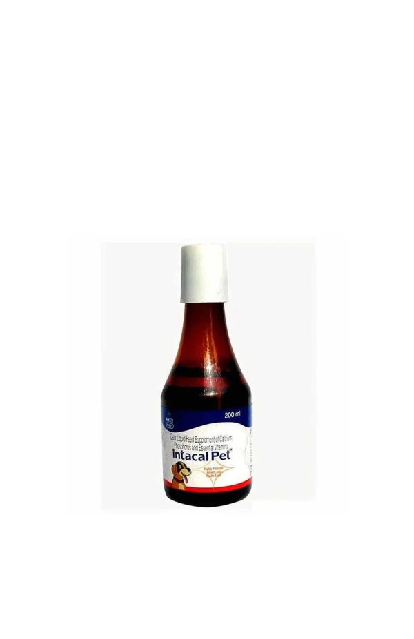 Intas Intacal pet calcium syrup 200ml pack of 2 Online Sale