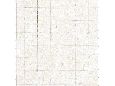 US Topo 7.5-minute map for Manning SE IA For Sale