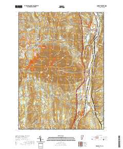 USGS US Topo 7.5-minute map for Windsor VTNH 2021 For Sale