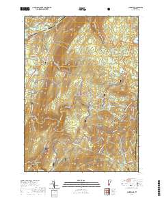 USGS US Topo 7.5-minute map for Sunderland VT 2021 Cheap