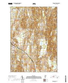 USGS US Topo 7.5-minute map for Vergennes East VT 2021 Discount