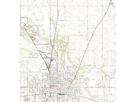 US Topo 7.5-minute map for Mason City IA For Sale