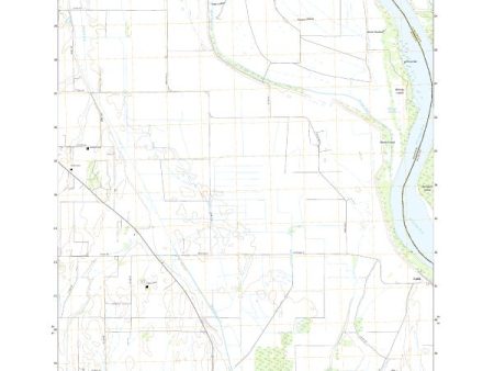 USGS US Topo 7.5-minute map for Thebes SW MOIL 2021 Hot on Sale