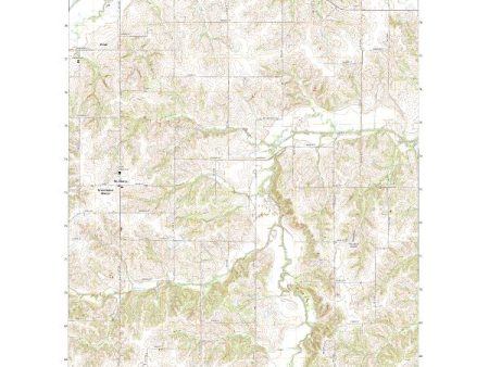 US Topo 7.5-minute map for Martensdale IA Discount