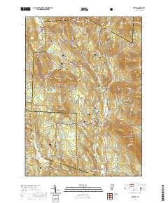 USGS US Topo 7.5-minute map for Weston VT 2021 Cheap