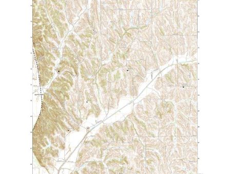 US Topo 7.5-minute map for Honey Creek IA Online Sale