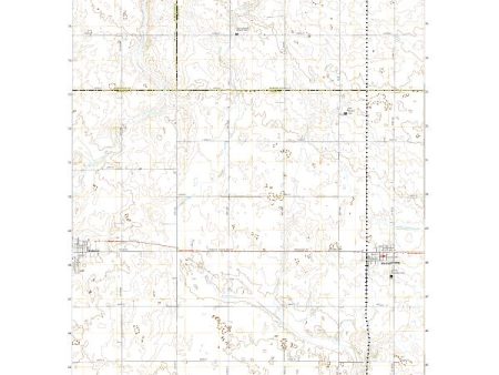 US Topo 7.5-minute map for McCallsburg IA For Sale