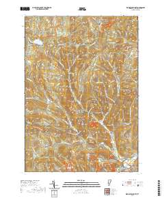 USGS US Topo 7.5-minute map for Woodstock North VT 2021 For Cheap