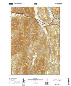 USGS US Topo 7.5-minute map for West Rutland VT 2021 Cheap