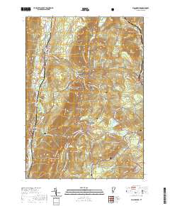 USGS US Topo 7.5-minute map for Wallingford VT 2021 Online Hot Sale