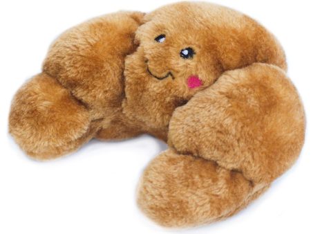 ZippyPaws NomNomz Croissant Plush Dog Toy For Cheap