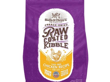 15% OFF: Stella & Chewy’s Freeze-Dried Raw Coated Kibble Chicken Grain-Free Dry Cat Food on Sale