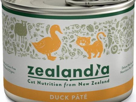 15% OFF: Zealandia Free-Run Duck Pate Adult Canned Cat Food 185g Fashion