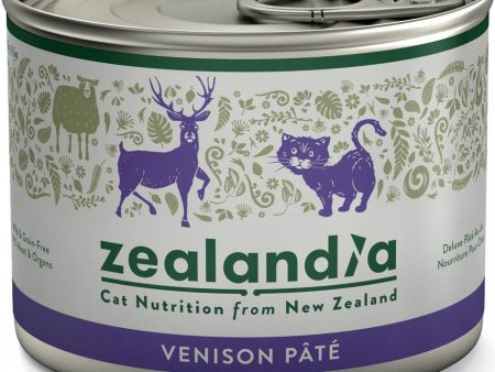 15% OFF: Zealandia Wild Venison Adult Canned Cat Food 185g Supply