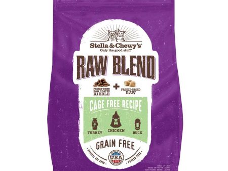 15% OFF: Stella & Chewy’s Freeze-Dried Raw Blend Kibble Cage Free Chicken Grain-Free Dry Cat Food Online now