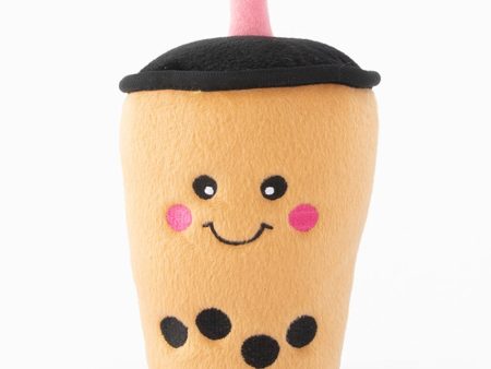 Zippypaws NomNomz Boba Milk Tea Plush Dog Toy For Sale