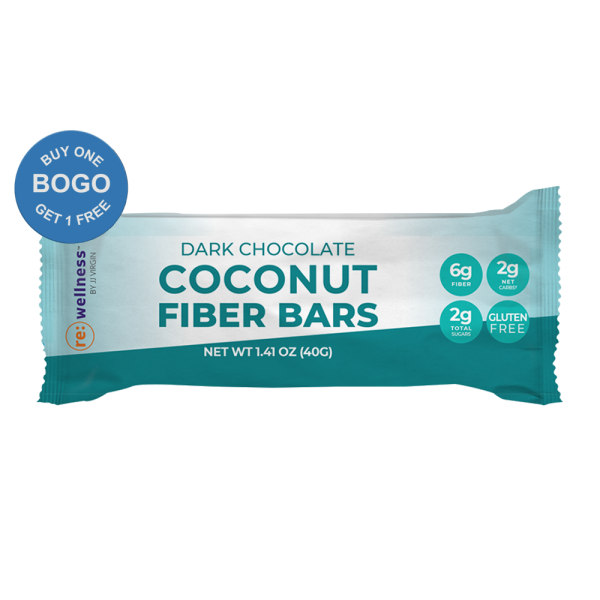 Dark Chocolate Coconut Fiber Bars - Case of 12 Sale